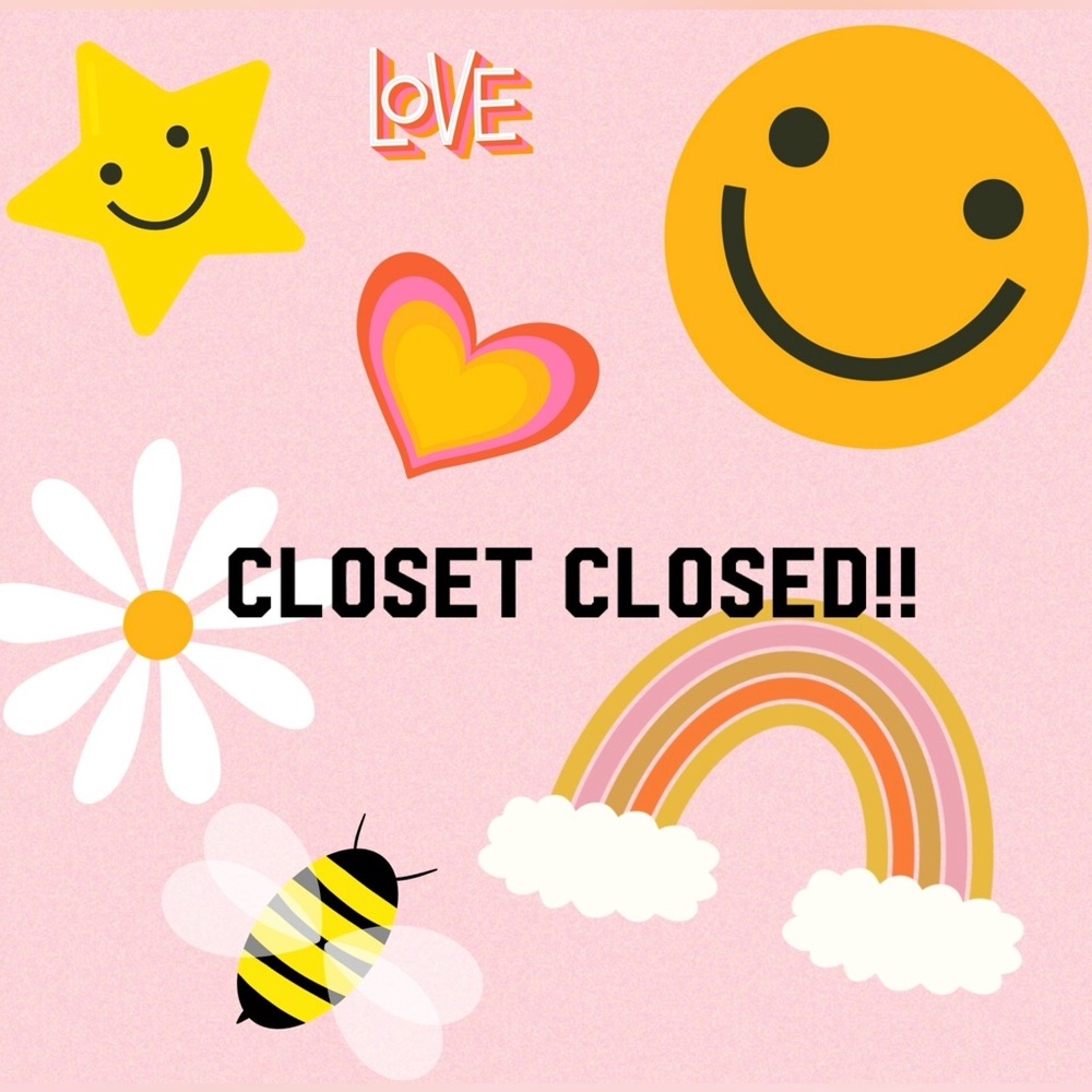 CLOSET CLOSED!! After 10 years we are closed!!! ✌🏽 ☮️